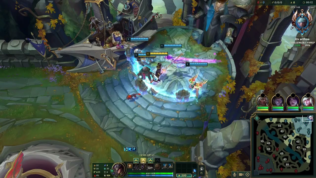 AD TWISTED FATE RANK 1 WORLD (actually) 1509 LP AURA FARMING??? day 18