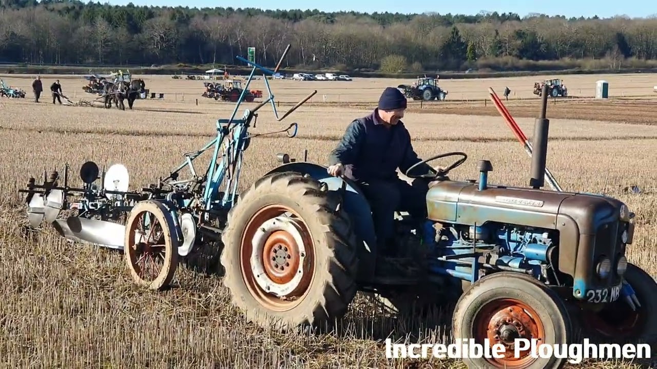 High Cut Ploughing Demo at The 2025 European Ploughing Championships