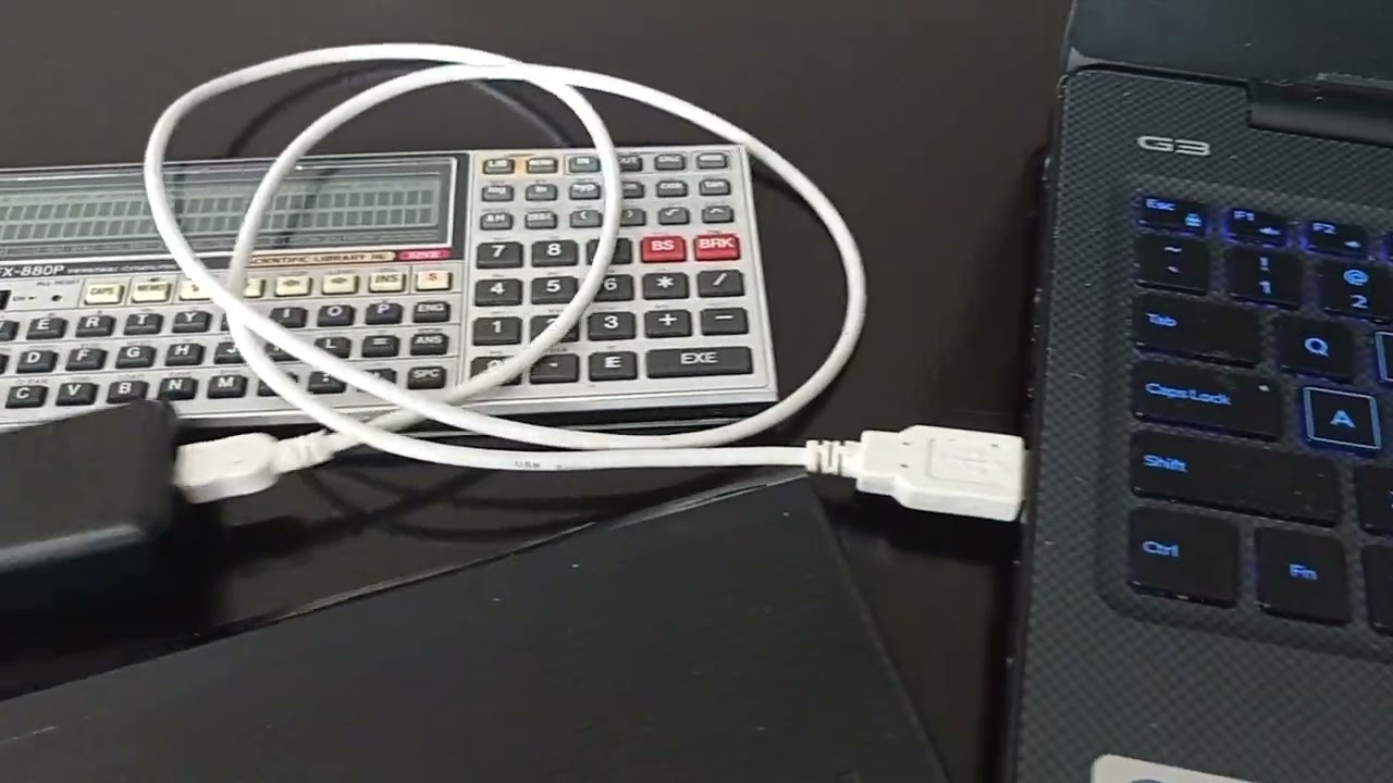 Transferencia de programas Casio FX 880P