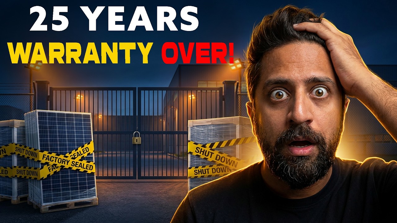 140 Solar Companies Shut Down! 😱 Who Will Give 25-Year Warranty?