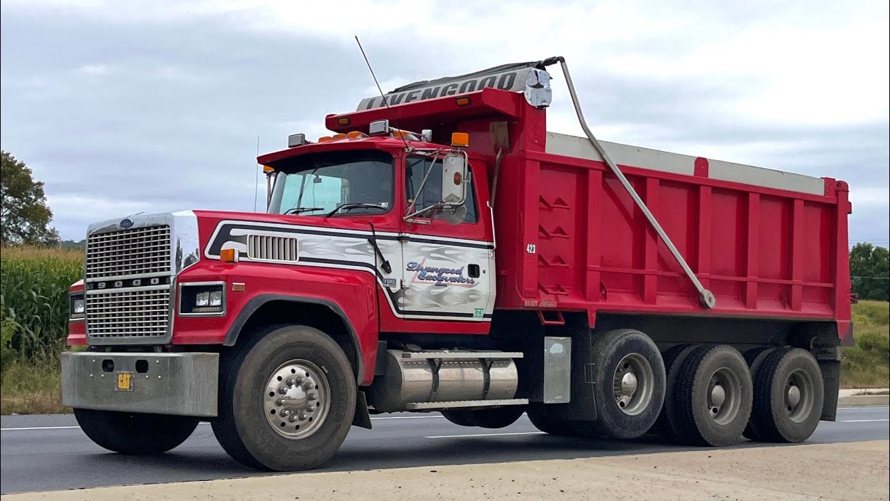 Truck Spotting - Starting The Harvest Season On Route 222 