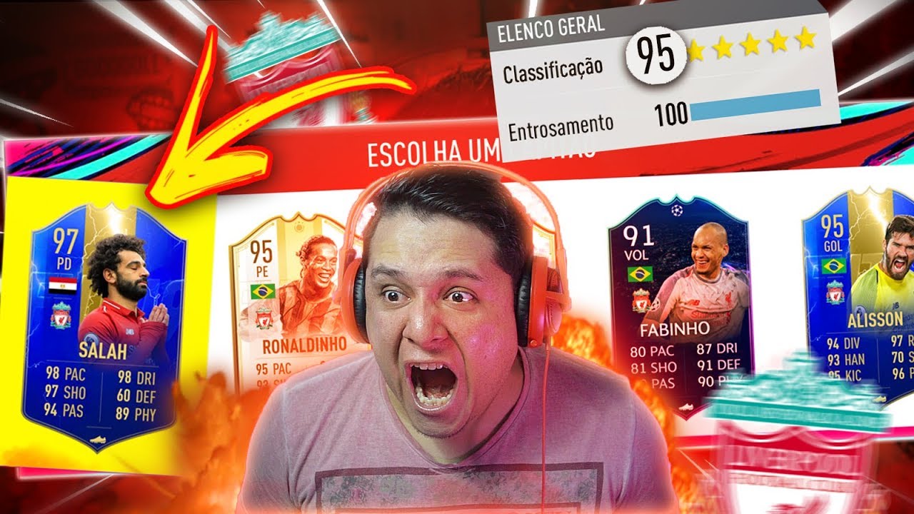 TIME INSANO DO LIVERPOOL!? INACREDITÁVEL! FIFA 19 FUT DRAFT 🔥🏆