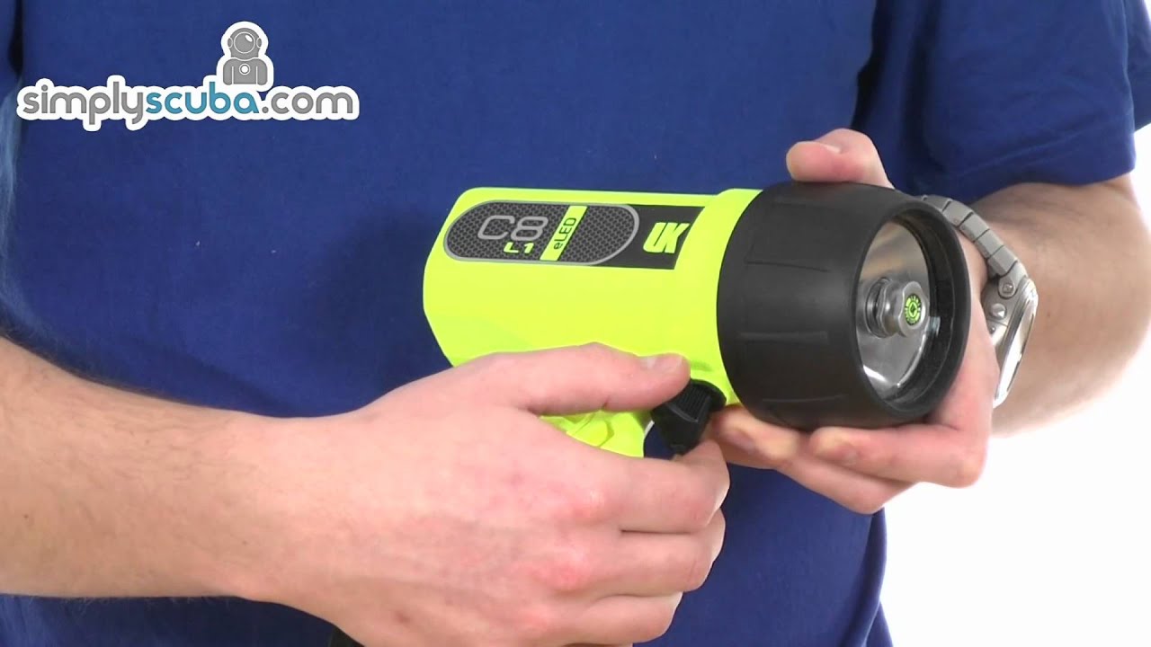 Underwater Kinetics C8 eLED L1 Torch - www.simplyscuba.com