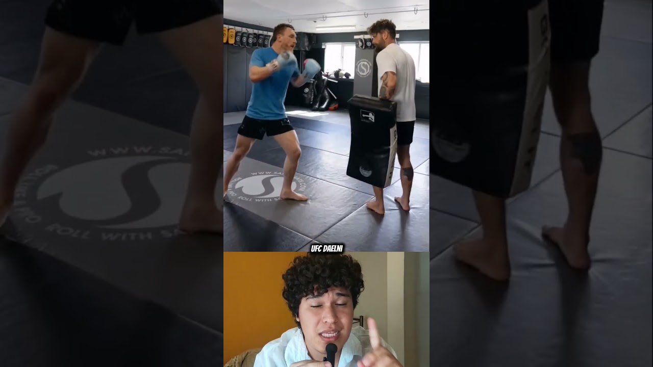Increíble técnica de pateo y Golpeo. creditos:(@benwoolliss) #muaythai #boxeo #kickboxing #ufc