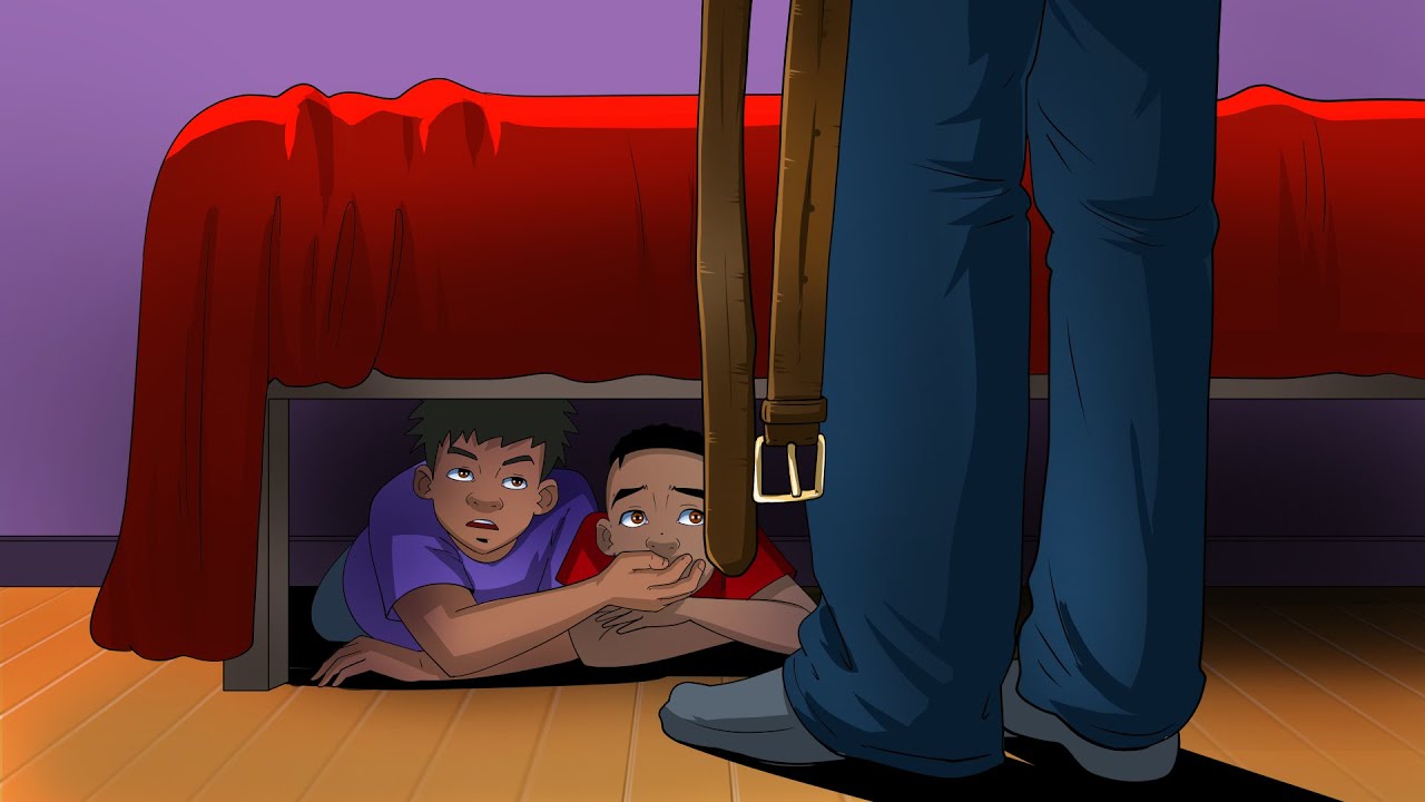 Hiding From A Beating