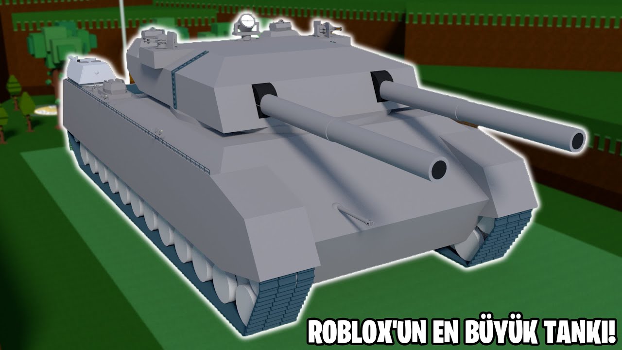 ROBLOX'UN EN BÜYÜK TANKINI YAPMAK! | Roblox Gemi Yapma Oyunu | Build A Boat