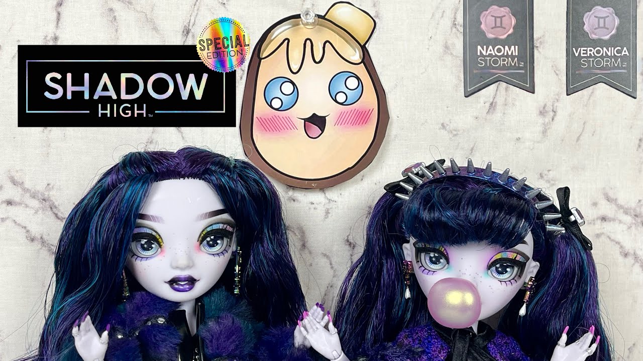 Project Eclipse… Shadow High Twins Naomi and Veronica Storm Dolls Full Unboxing + Review