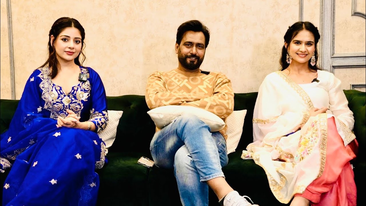Tania Roopi Gill Amberdeep Singh Mithde Promotional Interview | Punjabi Movie | Punjabi Teshan