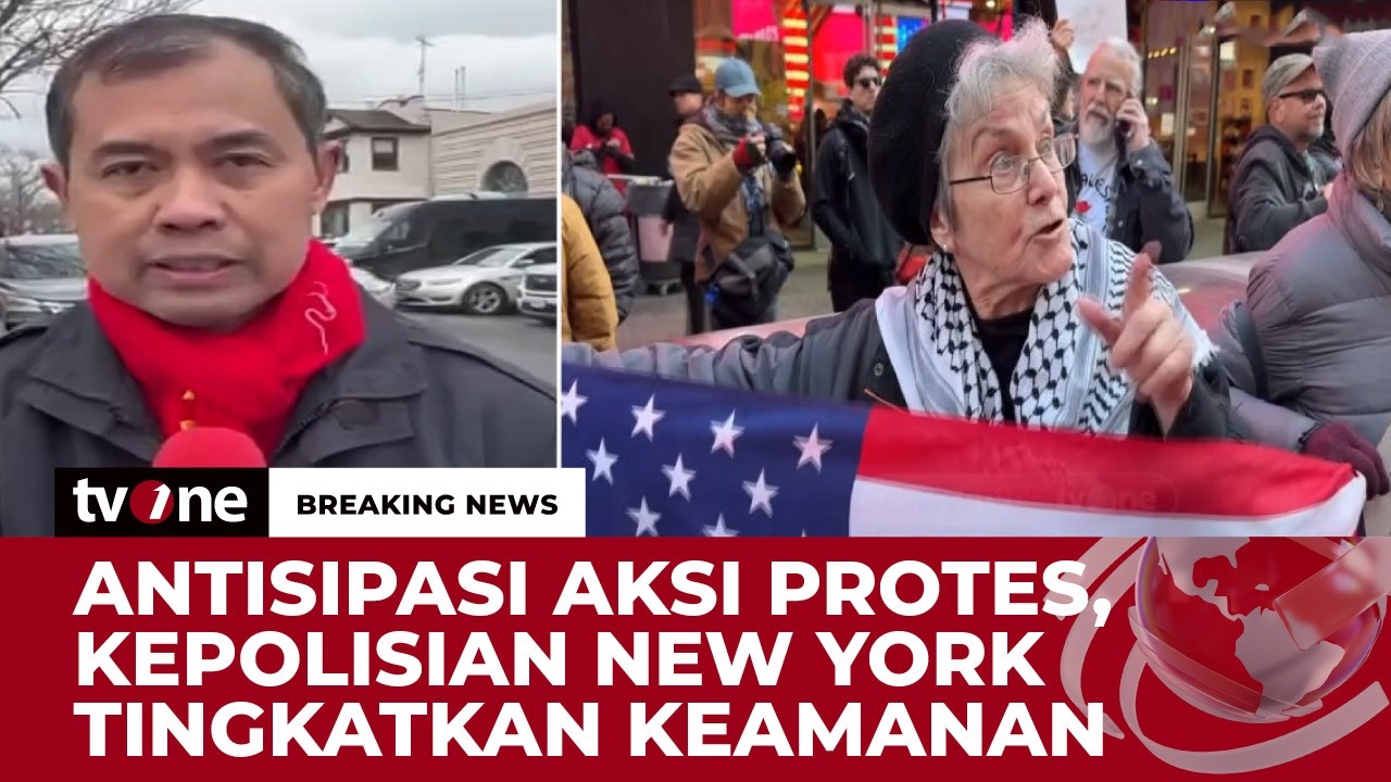 [BREAKING NEWS] Gelombang Protes Serangan ke Iran Terjadi di New York | tvOne