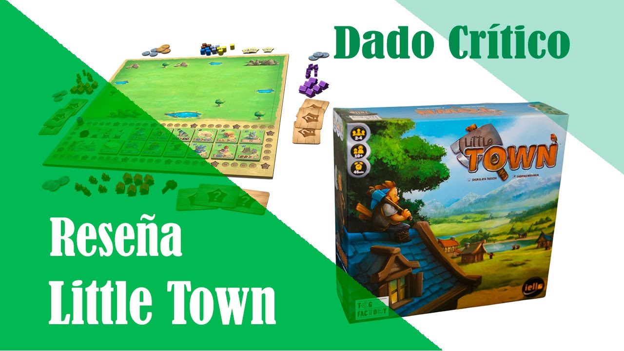 Reseña 🏡 LITTLE TOWN 🏡 Juego de Mesa