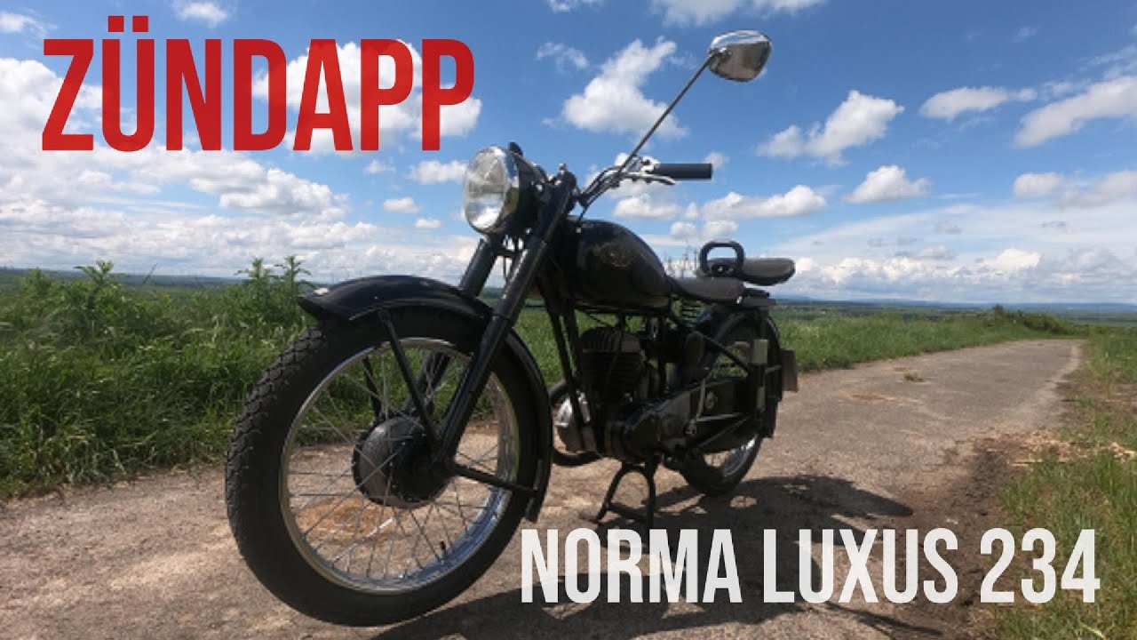 Zündapp Norma Luxus DB 234 - kleine Testfahrt