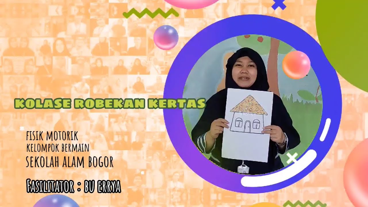 kolase robekan kertas