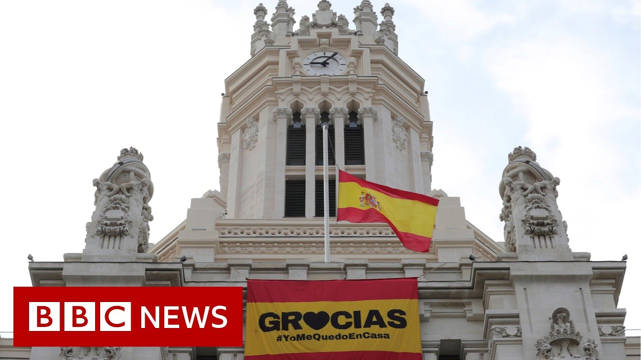 Coronavirus: Spain extended the state of emergency until at least 12 April - BBC News