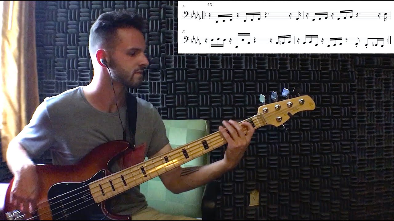 BOY - Charlie Puth || Bass Cover with Transcription