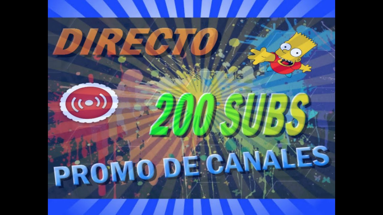 Promo de canales // REQUISITOS:
