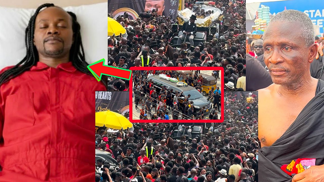 OVERFLOW🔥Thousands of People Storm The Street To Escort Lumba To Graveyard