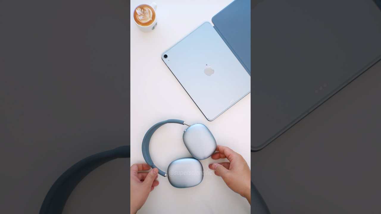 Blue AirPods Max USB C Unboxing: This New Feature is Awesome!