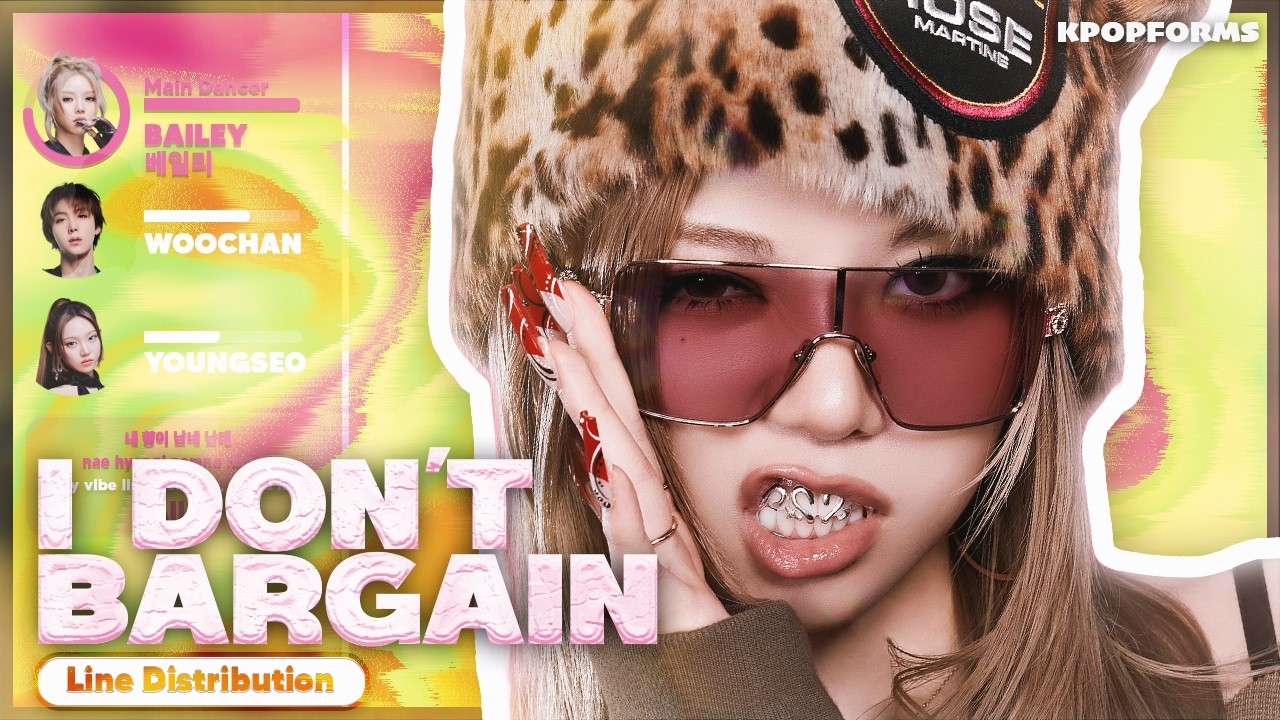 I DON'T BARGAIN - PUBG x ALLDAY PROJECT (Vertical Line Distribution + Color Coded Karaoke Lyrics)