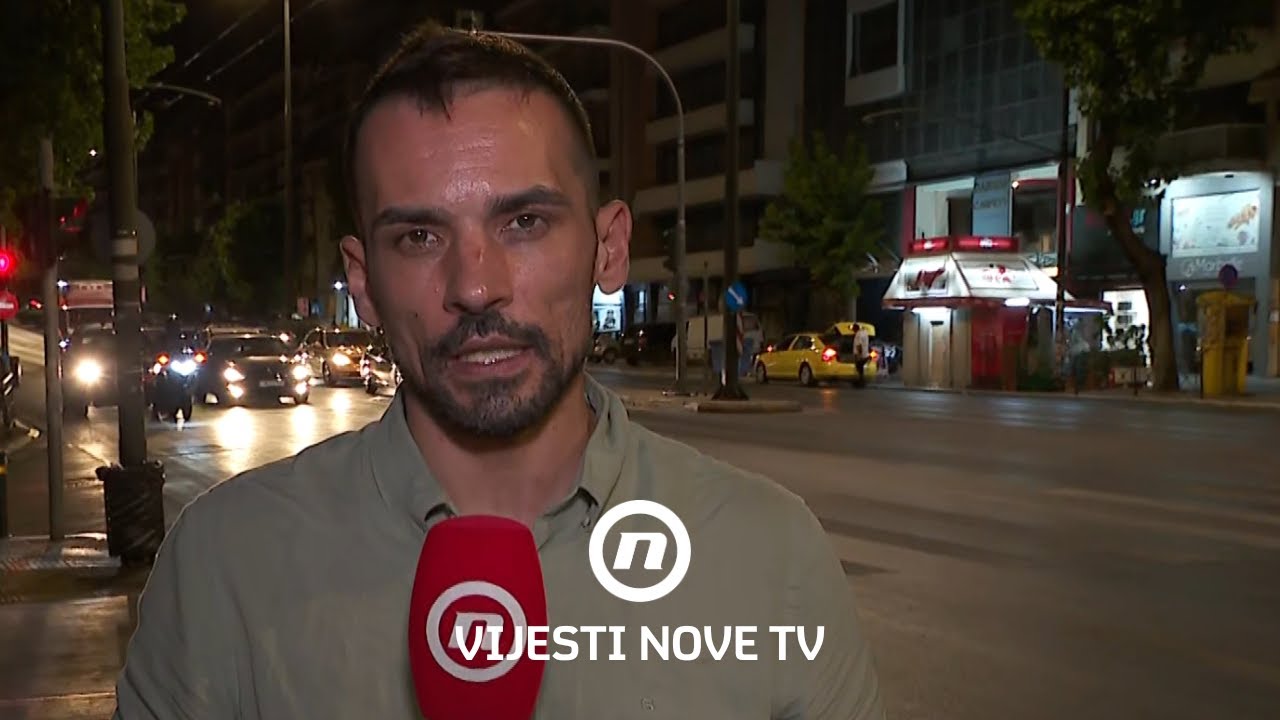 Reporter Marko Šepat javio se iz Atene: 