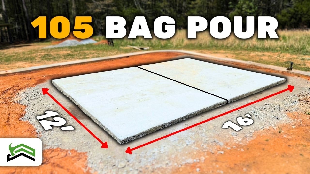 How to Pour a Slab Foundation for a Shed (Step-by-Step DIY Guide)