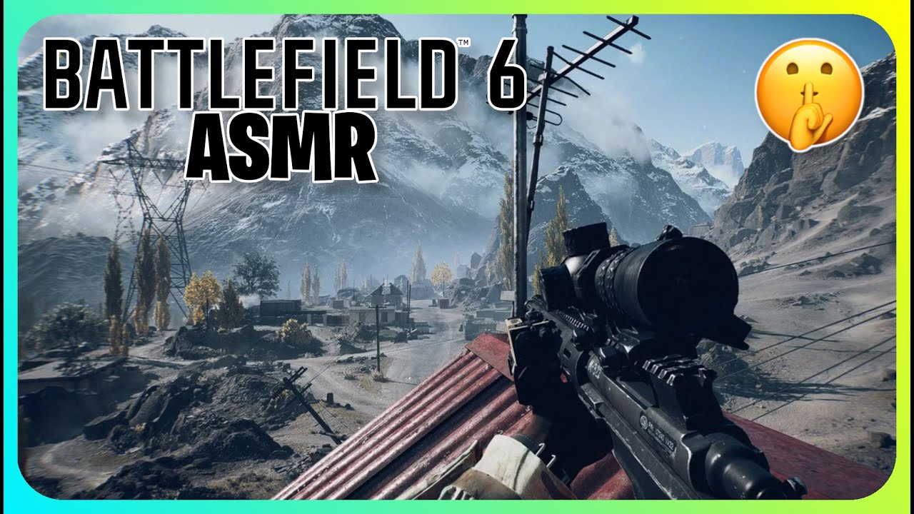 ASMR, но я стреляю из снайперской винтовки в Battlefield 6