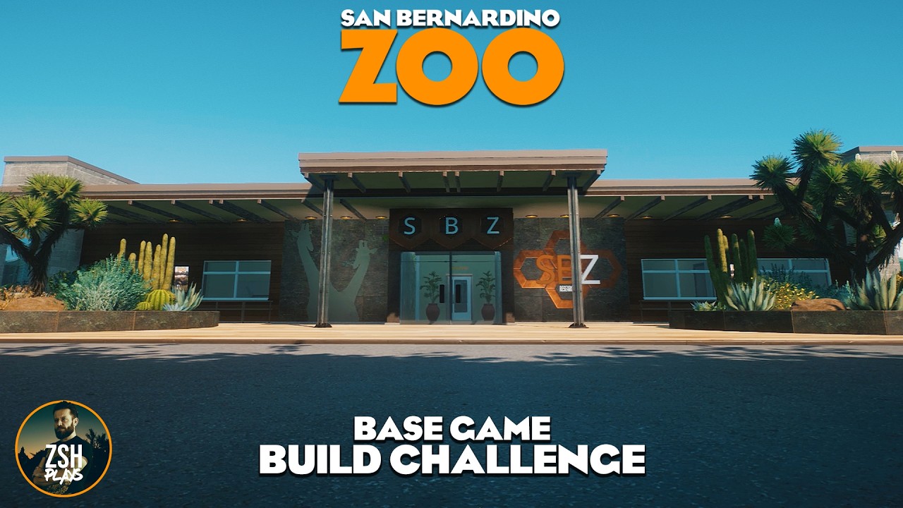 Building A Research Centre With NO DLCs! | San Bernardino Zoo | Planet Zoo