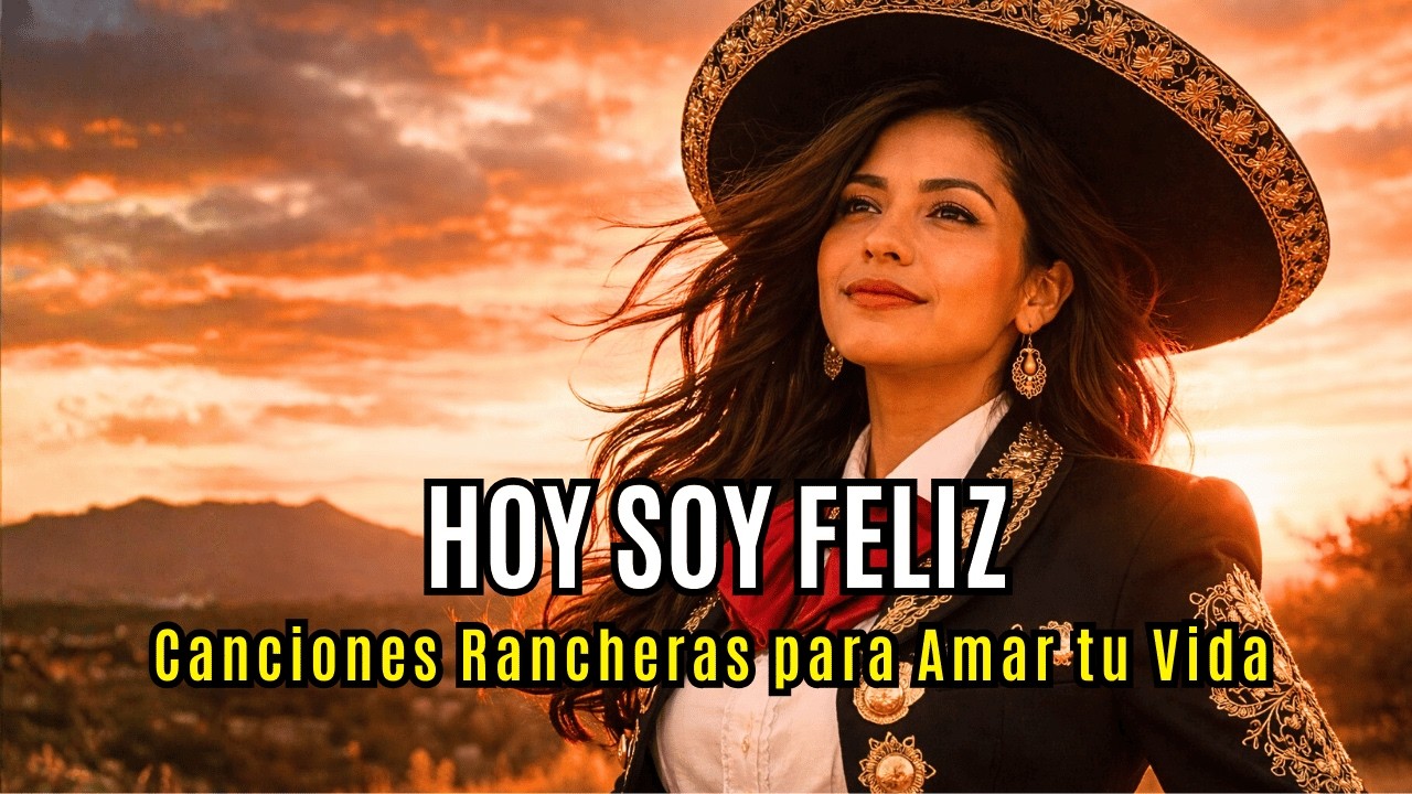 🌸 MUJER FUERTE Y FELIZ | 1 Hora de Rancheras Alegres para Mujeres que Aman la Vida