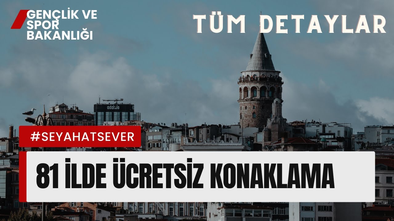 T&Uuml;RKİYE'NİN HER YERİNE &Uuml;CRETSİZ SEYAHAT ET! | Gen&ccedil;lik ve Spor Bakanlığı #seyahatsever Projesi 😯