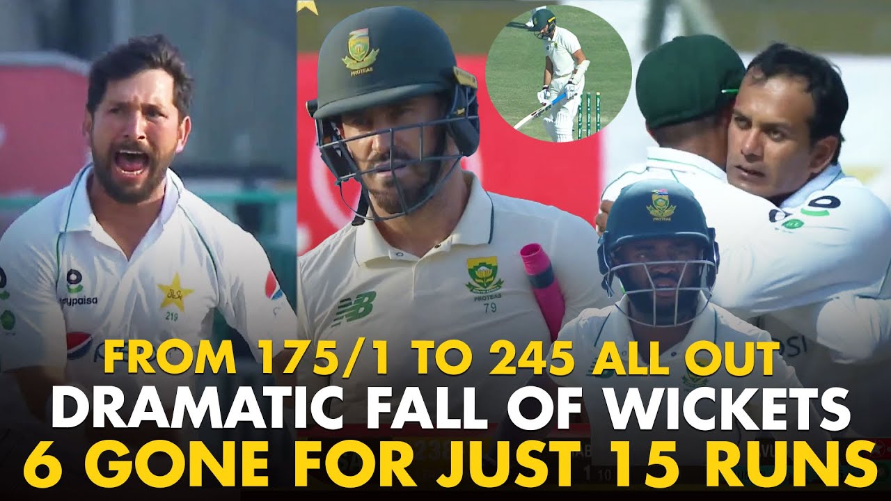 From 175-1 to 245 All Out | A Shocking Batting Collapse vs Pakistan Fiery Bowling | 1st Test | MR1K