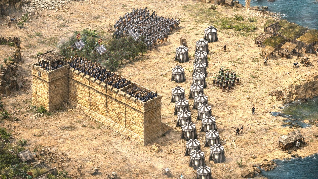 Stronghold Crusader Definitive Edition - 7.  Fire Mountain | Trail of the Falcon