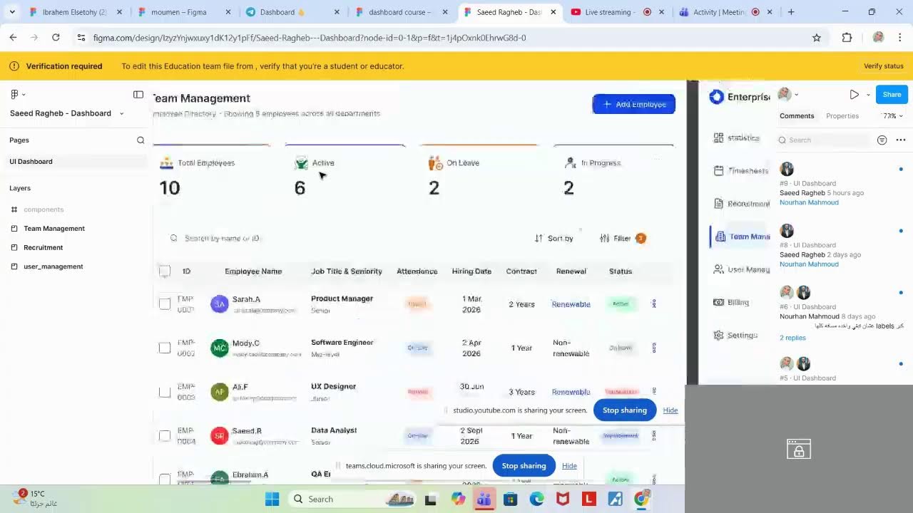SaaS dashboard- Task2