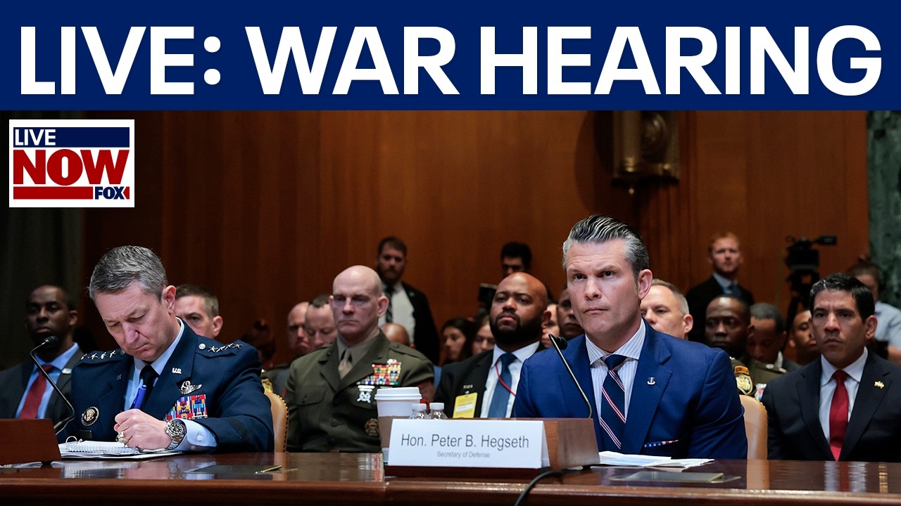 LIVE NOW: Hegseth, Caine testify before Senate Committee amid Iran War