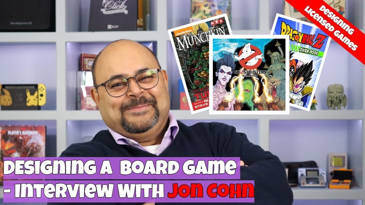 Board Game Designer Interview : How to approach a licensor with Jon Cohn.