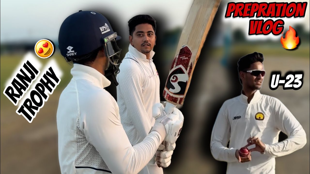 Preparation is going on for Delhi RANJI TROPHY & Under 23 😍 || My new CRICKET whites 🤍