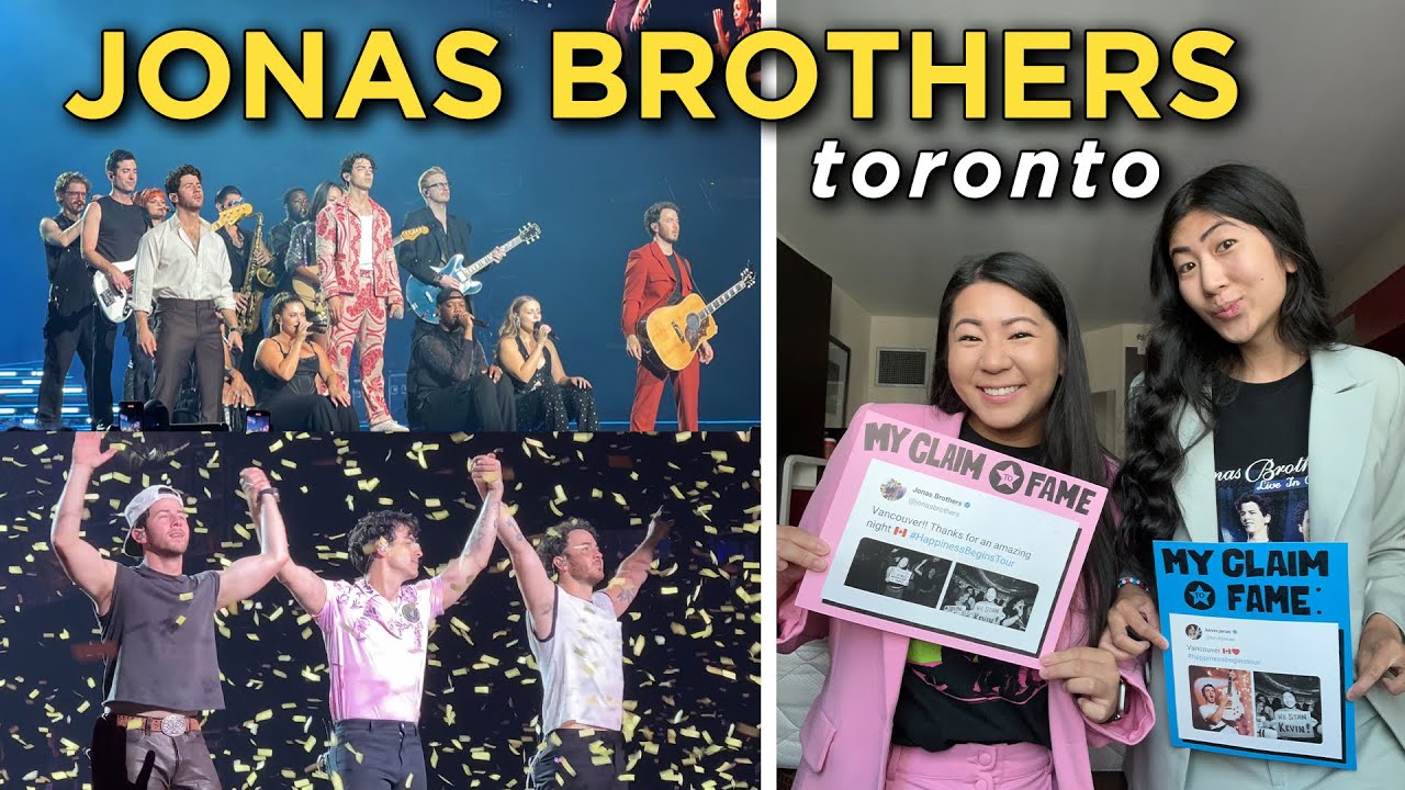 Jonas Brothers THE TOUR Toronto | Concert Vlog