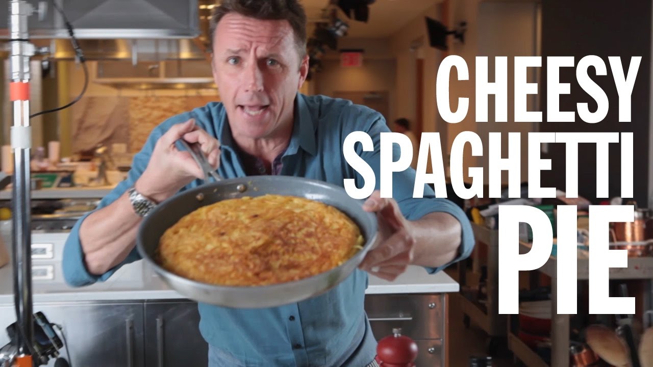 Marc Murphy Makes Cheesy Spaghetti Pie | The Best Thing I Ever Made | Food Network