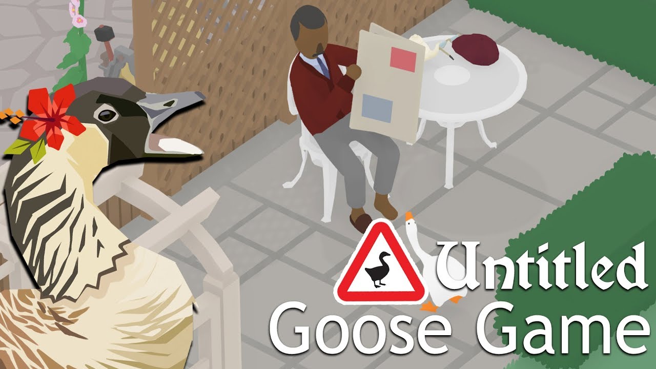In Which a Goose Enjoys Tea & Mayhem 🦆 Untitled Goose Game • #4