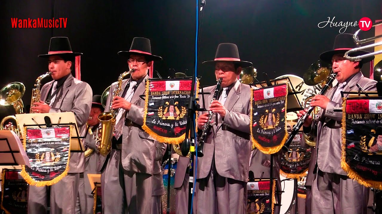 MIX CARNAVALES BANDA TUPAC AMARU Carnavales Jaujinos, Carnaval Ayacuchano y Carnaval Cajamarquino