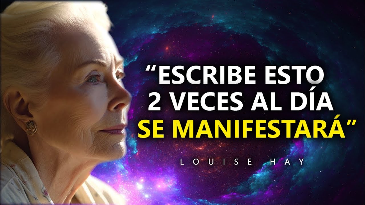 SOLO ESCRIBELO Y TODO SE HARÁ REALIDAD | Ley de Atracción de Louise Hay