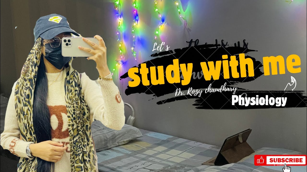 Study with me ft. Rozy Choudhary l mbbs student in abroad 🇺🇿