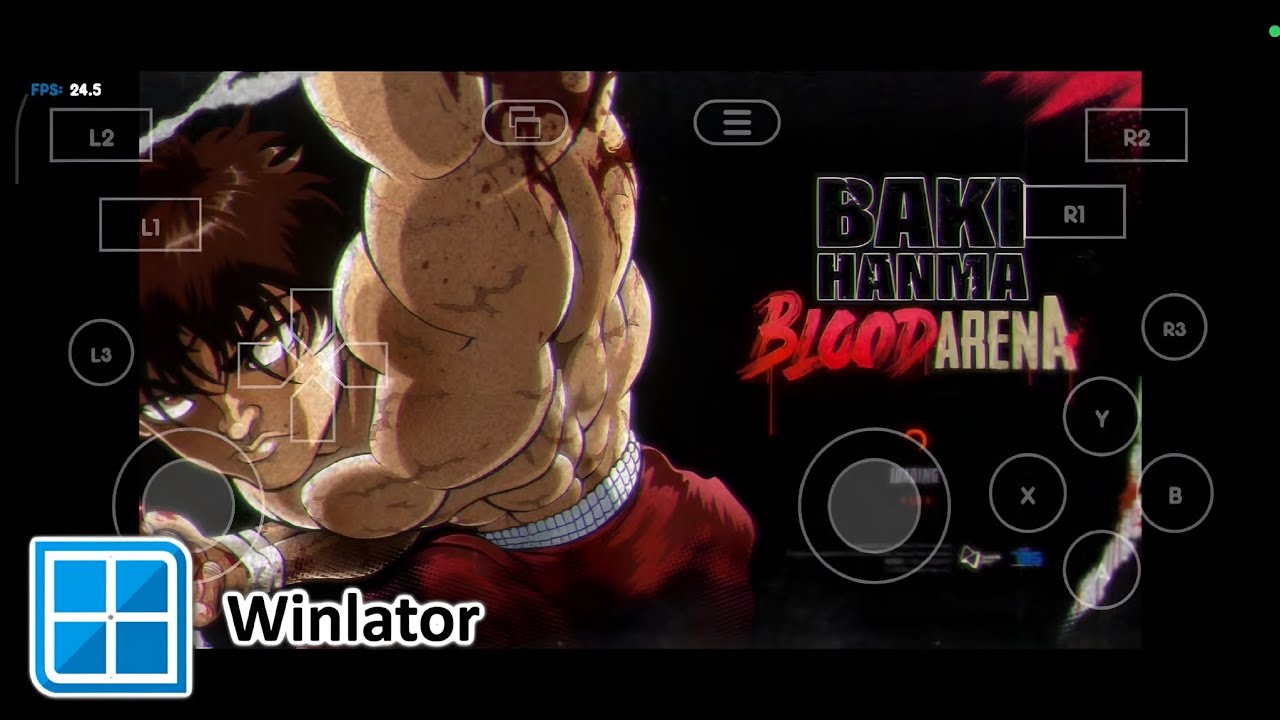 Baki Hanma Blood Arena (Winlator 10.1) Gameplay Test 🔥