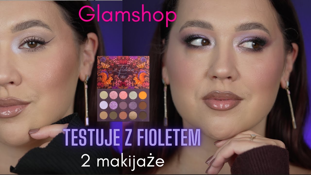 JESIENNA PALETA MARZEŃ? TEST || GLAMSHOP || z FIOLETEM 💜🥵