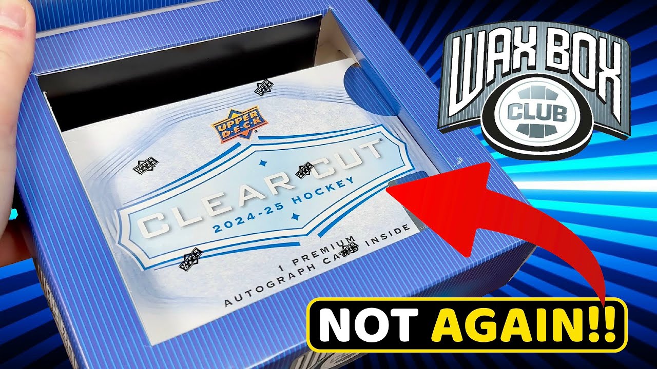 NO WAY THEY DID IT AGAIN! - Opening The Wax Box Club PLATINUM VAULT Hockey Card Box - December 2025