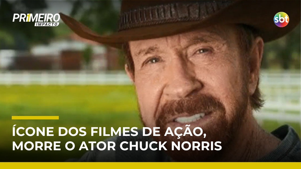 Morre Chuck Norris aos 86 anos; família confirma morte do ator nas redes sociais | #PrimeiroImpacto