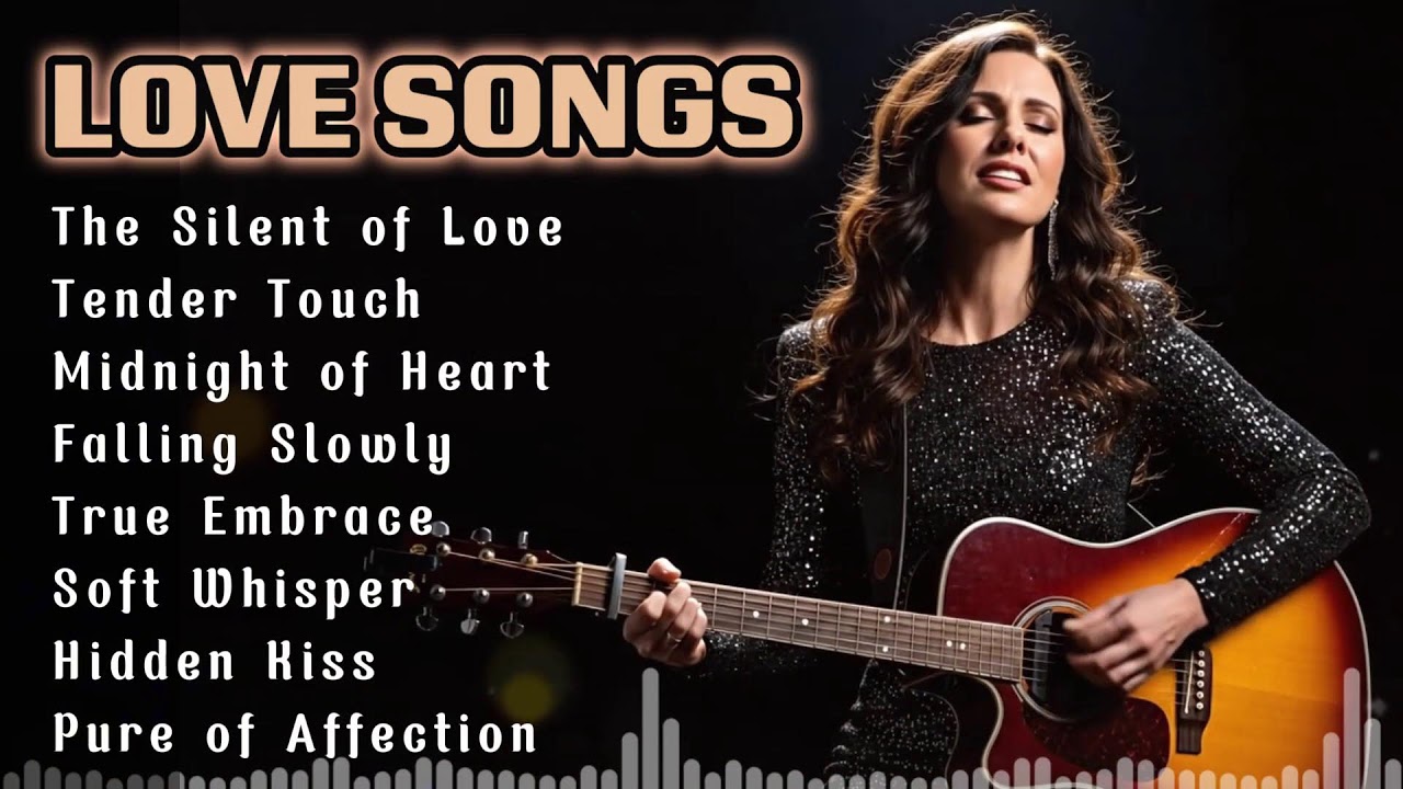 Acoustic Guitar Love Songs 🌙 Relaxing Romantic Instrumental Music for Night Study & Sleep