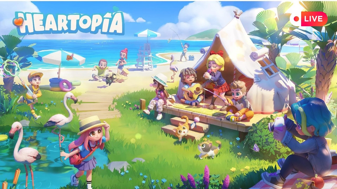 🌙 Malam Minggu Seru di Heartopia! Bangun, Jelajah, dan Santai Bareng! 🎮✨
