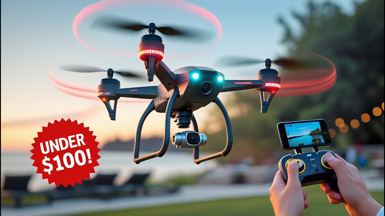 ✅Best Drones under $100 | 5 Best Drones Under $100: Budget Options for 2025