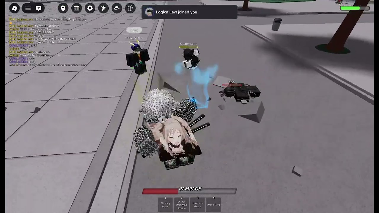 Opalecent was in my server yesterday! omg