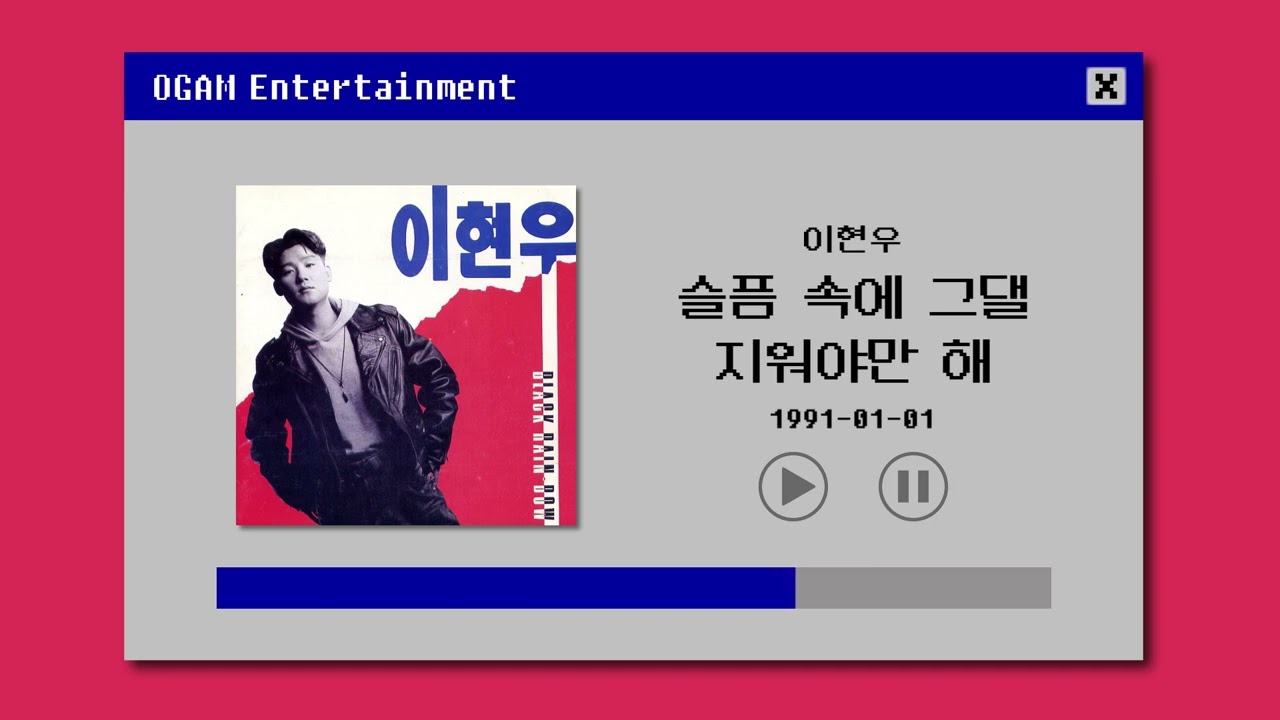 [BEST SELLER] 이현우 - 슬픔 속에 그댈 지워야만 해
