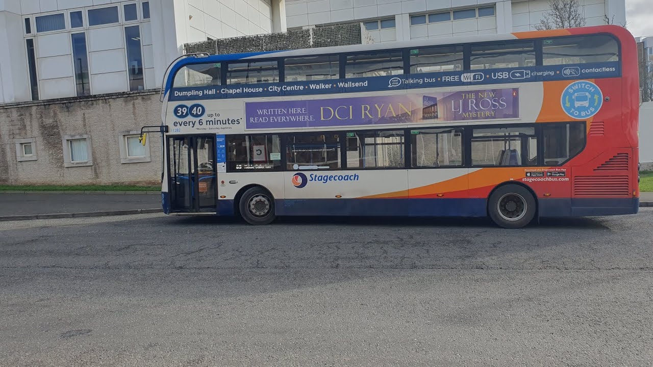 *Awesome Bus and one of my favourite 39 / 40* Stagecoach Newcastle 11282 on the 62